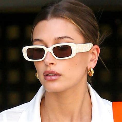 hailey bieber yves saint laurent sunglasses|Where to Find Hailey Bieber's Exact Sunglasses .